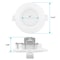 Luxrite 3 Inch Ultra Thin LED Recessed Downlight 5 CCT Selectable 2700K-5000K 6W 400LM Dimmable LR23730-1PK - alternate 6